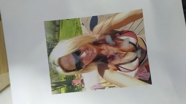 Jerking over Hot MILF