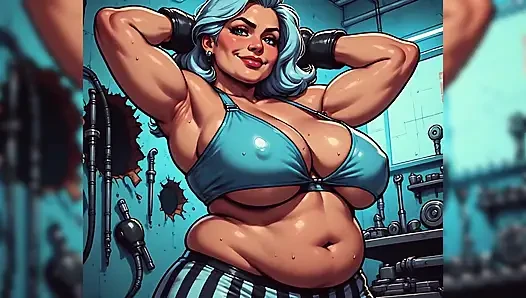 Seni Boxercise Wanita Seksi