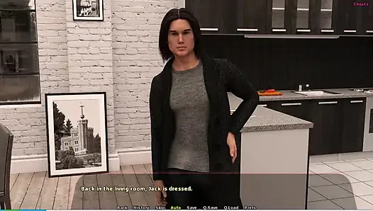 Haley Story No13 - Адриана устроила Йоханнесу минет... Хейли и... прочь на ночь... Johannes трахнул Haley в ванной