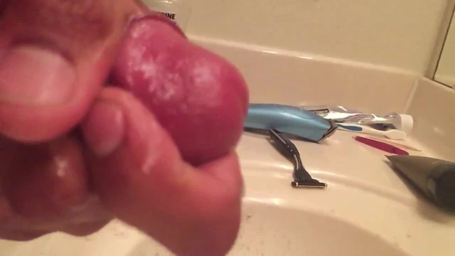 Slo-mo cum shot