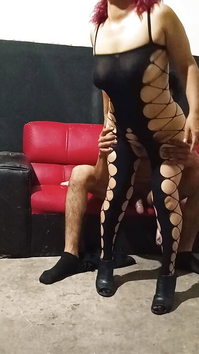 Rich Fuck in Lingerie with Heels