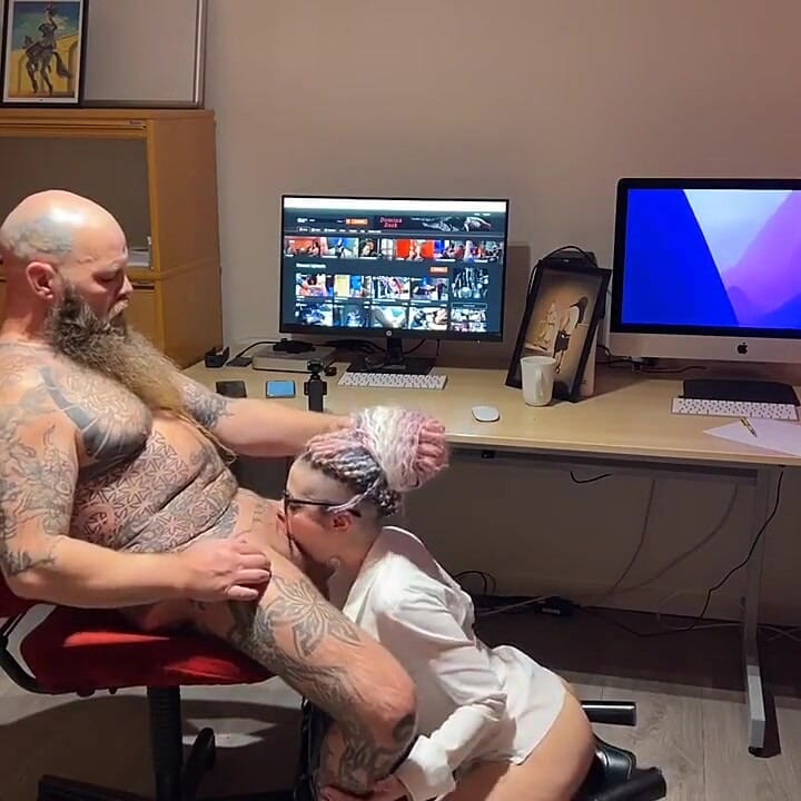 Video sepong asli di kantor!