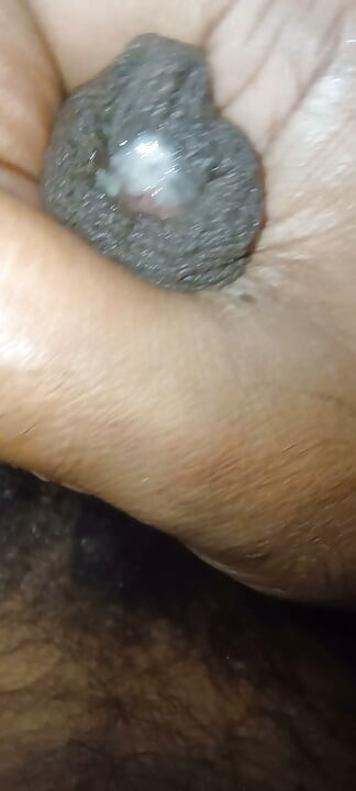 Girl looking at my big cock i cum in her mouth