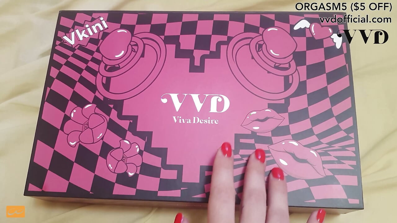 Vvd Vkini Unboxing and First Nipple Orgasm - Unlimited Orgasm