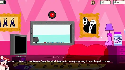 Kunoichi eğitimi. Dr. Pussycat'in kliniğinde arkadaşıma yardım ediyorum