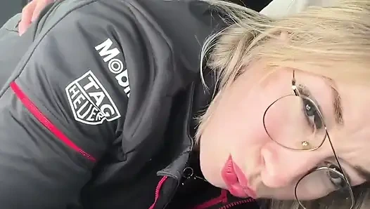 Erkek arkadaşımı sürürken berbat kamyonları geçtim ahah