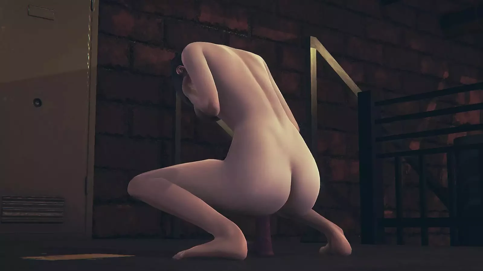 Hentai 3d tanpa sensor - shoko masturbasi dan footjob