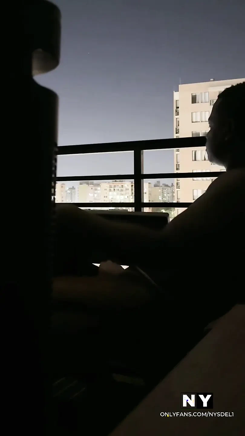 Good blowjob on the balcony with my best friend’s boyfriend’s cock  -amateur couple- nysdel