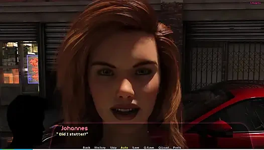 Haley hikayesi #14 - Adriana ve Haley yüzme havuzunda seksi bir an yaşadı... Johannes, Adriana'ya siktirdi.