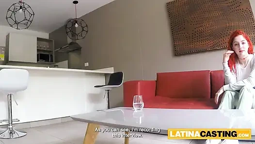 Diese LATINA TEEN Influencerin sagte mir, dass sie keine ERFAHRUNG hat ... Dann hat sie mir gezeigt, sie ist kein amateur