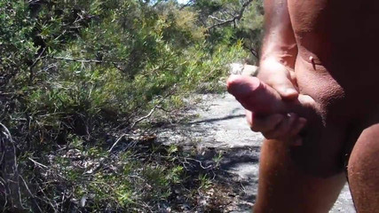 Enorme corrida en la naturaleza.