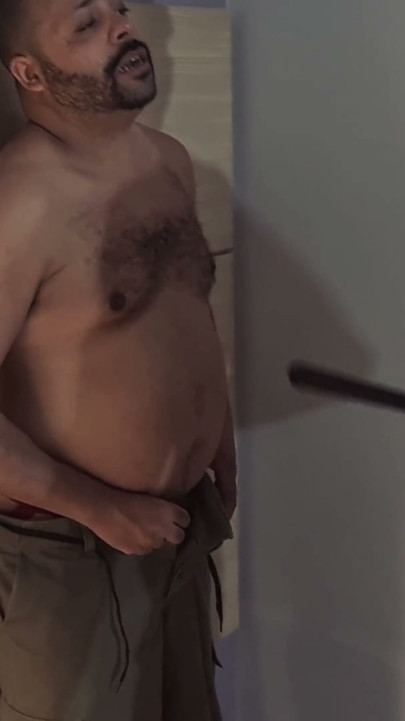 Bear Cop Investigation: Sensual Interrogation with Heavyhitterboxer