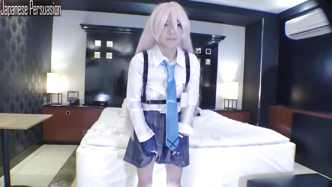 Model Level Schönheit schlanker neuer Cosplayer im blauen Archiv-Stil bringt einen verspielten und intimen Moment - Angle3