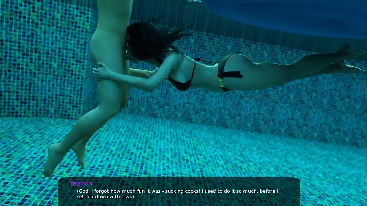 熟女城市 v0.6e 第61部分 游泳池里的女同性恋太热了!!由 Loveskysan69