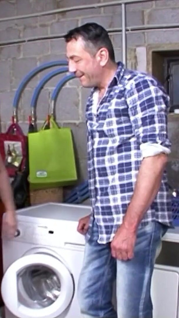 Unforgettable moment from "German Mature Grandma Seduced To Fuck By Step-Grandson"