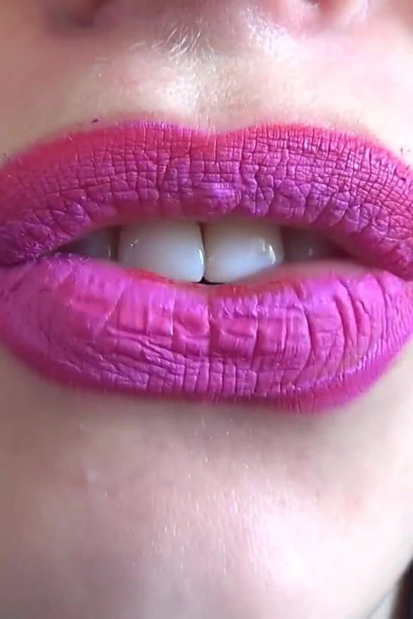 My permanent kisses never come off u