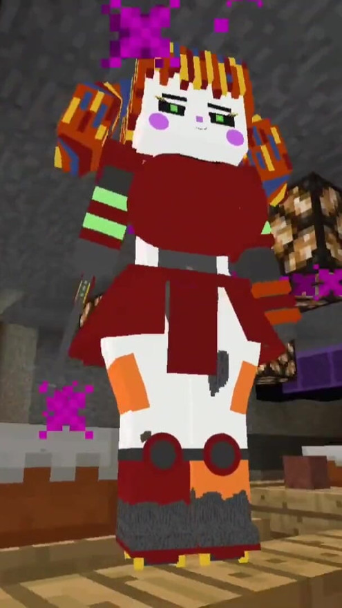 Minecraft Jenny Mod Fapcraft: Fazclaires Nacht FNAF verschrotttes schätzchen gibt mir einen blowjob | Clip 2
