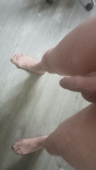My friend waiting for me