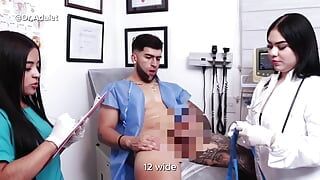 La Dre Adelete examine une patiente CFNM pour vérifier sa réponse sexuelle et son éjaculation