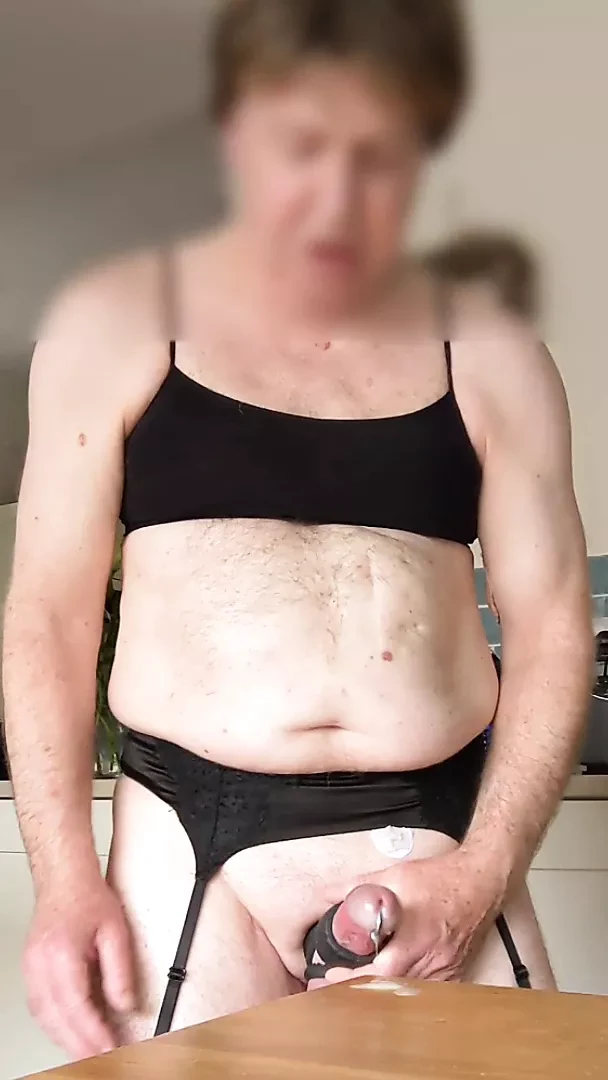 Slow motion mode sissy fun