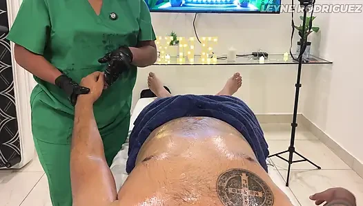 Underestimated Pleasure - Gorgeous Latina Gives a Special Happy Ending Massage