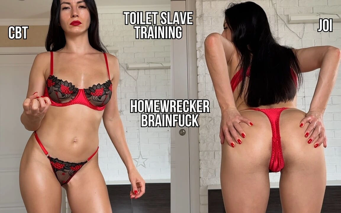 Homewrecker Brainfuck – Toilet Slave JOI & CBT Training