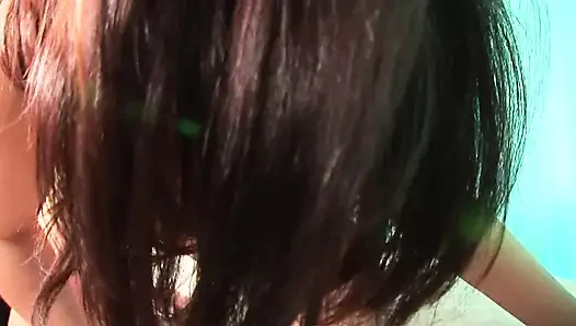 Aksi pov antar ras dengan creampie