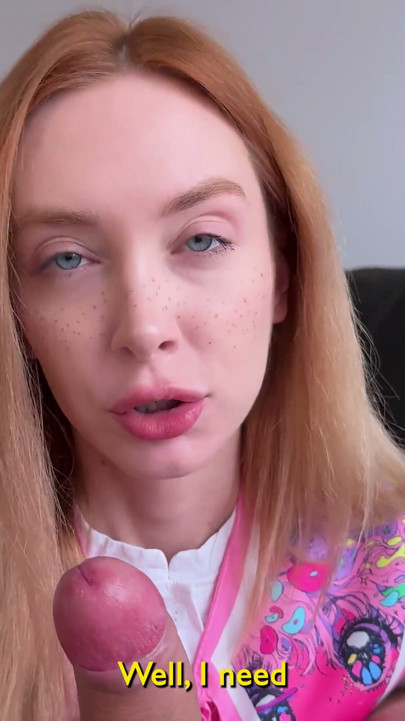 Casting with a young girl. Cumshot in the mouth for the cute model | Clip 3