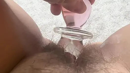 Spermaspiele mit meinem neuen spielzeug