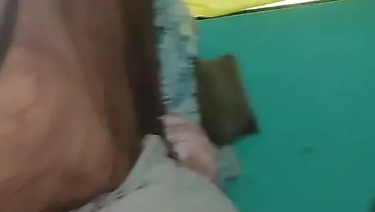 With the stepmother in the first person