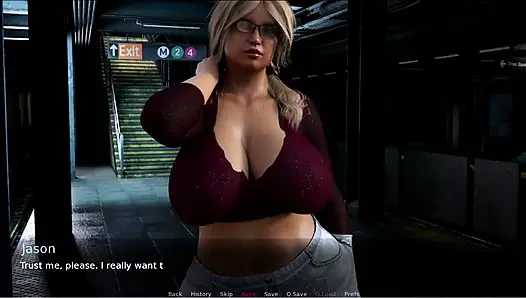 Plump City #1 - Jason have done a lot of fucking in one day and he went to the strip club