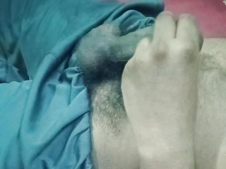 When I was alone at home... So my fist