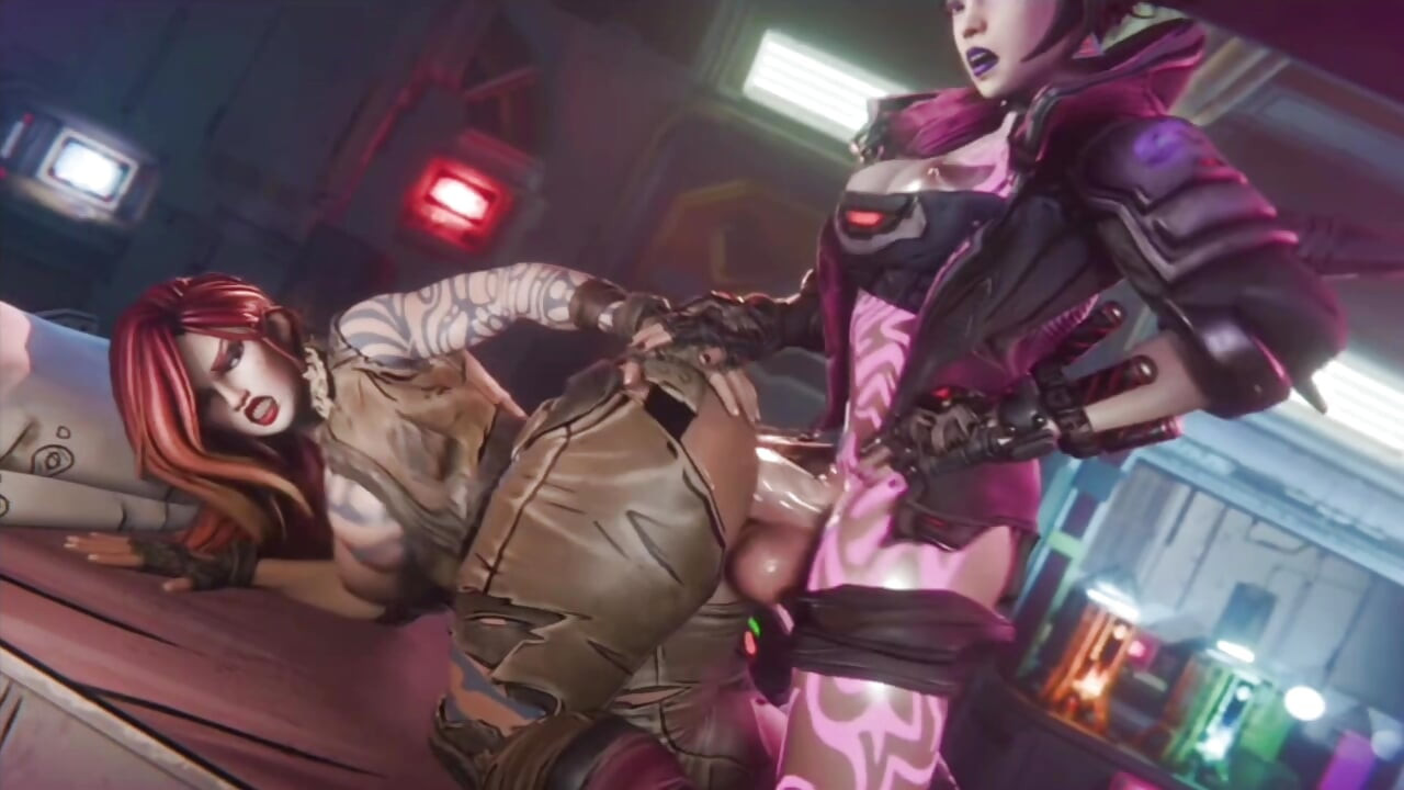 Lovely Two Animation Girls Brutal Sex