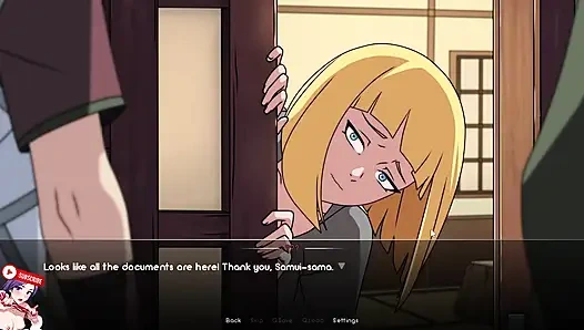 The best Naruto blowjob. Samui of Rhodilas swallows everything. Pt 4