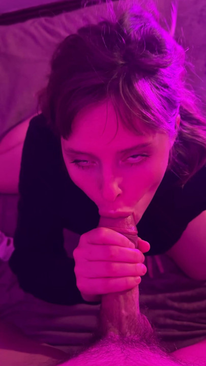 I can feel your dick throbbing in my mouth