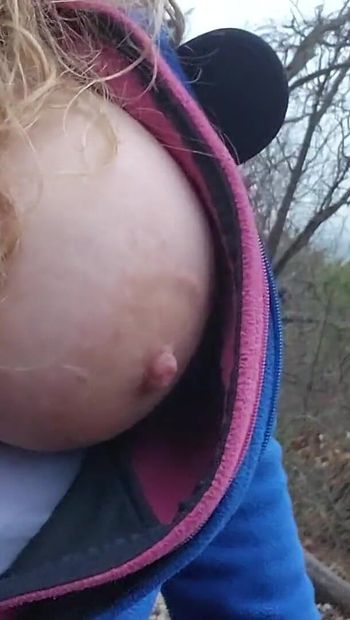 Massive Hiking Tits