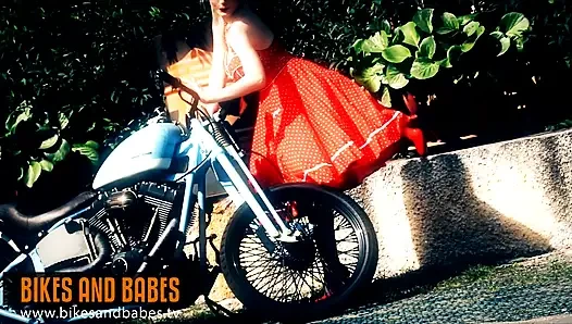 Amelia de luxe - bikes and babes tv sexy videos