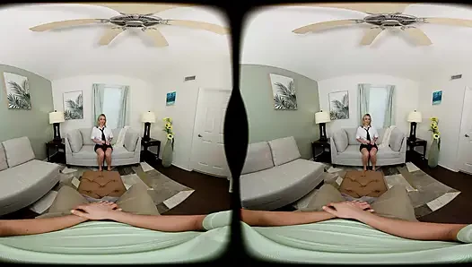 Forbvr - büyük memeli öğrenci Gypsy Rose bakış açısıyla yarağına binmek istiyor