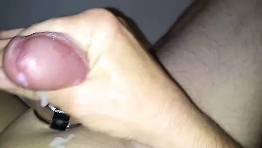 Anal oyundan sonra orgazm.