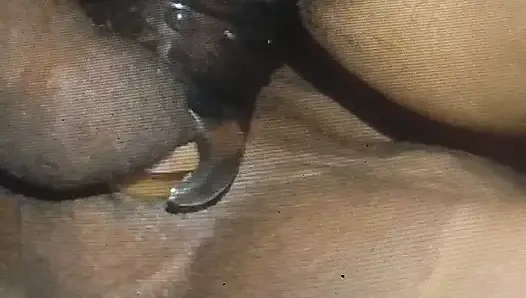 wet pussy streches big hole