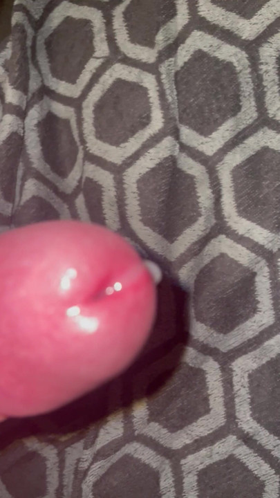 Cum from hurry cock