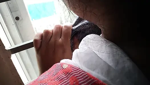 60-летнюю саудовскую горячую тещу трахнул зять в гостиничном номере - сперма в большой заднице