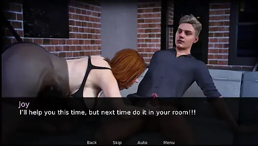 Slutty Town 7 part 3 - jerking off and getting caught