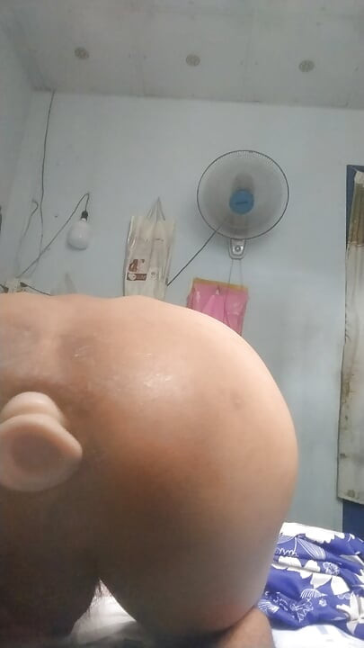 douple dildo in my ass