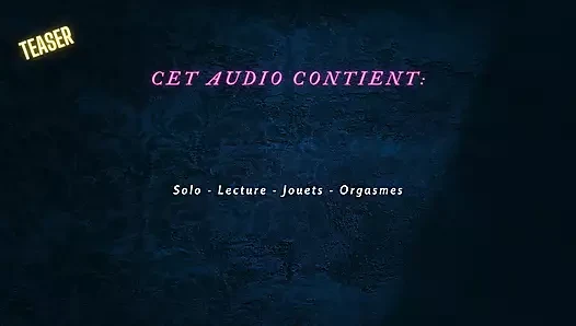 Französischer audio-porno | Teaser | ich masturbiere, während ich dir eine geschichte lese