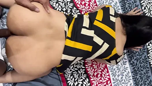 THE OWNER OF THE HOUSE FUCKED THE MAID'S TIGHT PUSSY BY PAYING MONEY