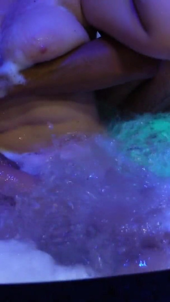 Emotional moment from "Perfect MILF plays with her Big Boobs in the Jacuzzi ends in a Hard Fuck"