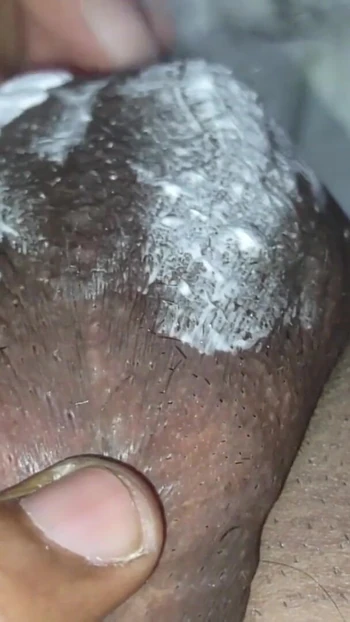Powerful moment from "Mallu Tamil Step  Mom clean Step son&#039;s hairs"