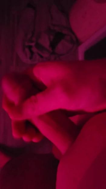 I play with my cock
