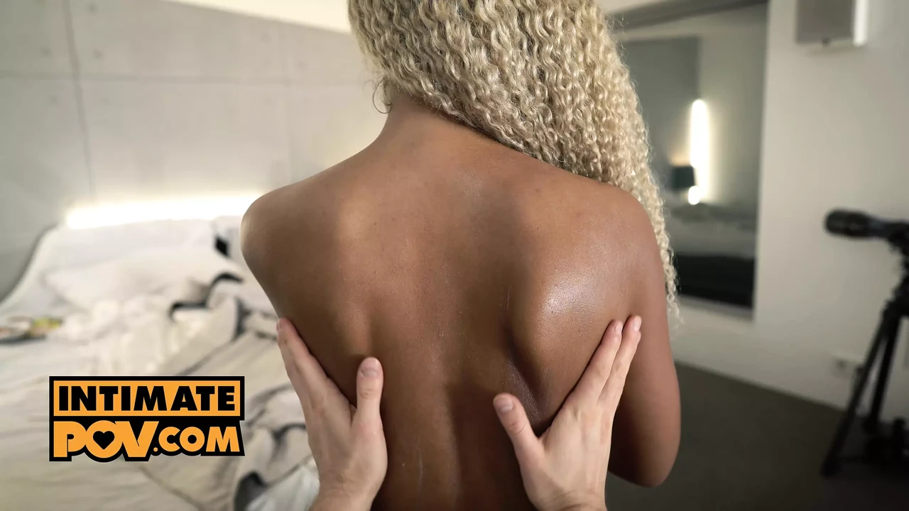 POV - Ebony babe Romy Indy is ready to fuck you